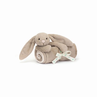 Jellycat Bashful Bunny Blankets USA | 68435SMFT